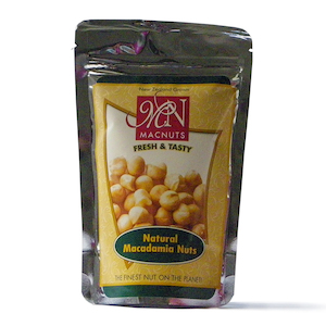 Natural Macadamia Nuts 400g - MacNut Macadamias - New Zealand's Top Macadamia Nut Orchard