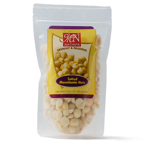 Salted Macadamia Nuts 400g - MacNut Macadamias - New Zealand's Top Macadamia Nut Orchard