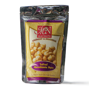 Products: Salted Macadamia Nuts120g - MacNut Macadamias - New Zealand's Top Macadamia Nut Orchard