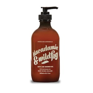 Macadamia and Wild Fig Bath and Shower Gel - MacNut Macadamias - New Zealand's T&hellip;