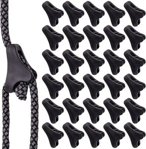 Products: 30 Pack Ultralight Guyline Tensioners Black Tent Cord Rope Adjuster Tighteners for Outdoor Camping Hiking Tarp Canopy Shelter - Purpose-built gear, Exclusive Offers macorjagroup