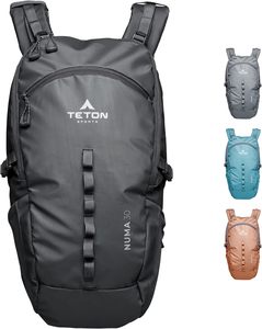 Products: TETON Sports Numa backpack, sleek design, durable and ready for hiking, camping or backpacking. Lightweight with more room than you think. Perfect bugout bag. 30L, Onyx - Impact-resistant shell, Now Enjoy macorjagroup
