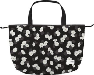 Products: [2025] Wpc. RBC-456-202 Packable Rain Bag Cover Floating Daisies Black - Flexible structure, Worldwide macorjagroup