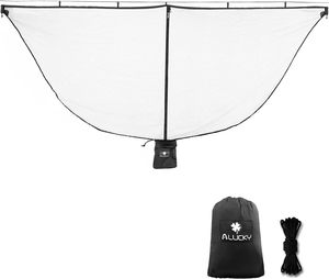 Products: Hammock Net Camping Mosquito Net, No See Ums & Repels Insect, Polyester Netting for 360 Degree Protection, Double Sided Zipper for Easy Access Fits for All Camping Hammocks(Black) - Engineered to move, Discounts and macorjagroup