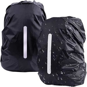 2Pcs Waterproof Rain Cover for Backpack, Reflective Rainproof Protector for Anti&hellip;