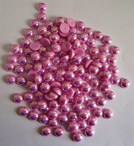 Pearl Mosaic Drops 10mm Fuscia - MACS Mosaics