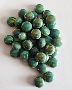 Pearl Mosaic Drops 12mm Dark Green - MACS Mosaics