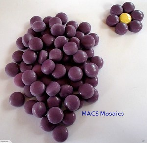 Products: Pearl Mosaic Drops 12mm Lavender - MACS Mosaics