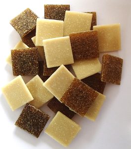 Vitreous Glass Mosaic Tiles 20mm Cafe Latte - MACS Mosaics