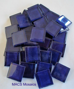 Crystal Mosaic Tiles 23mm Royal Blue - MACS Mosaics