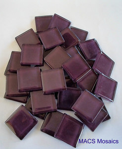 Products: Crystal Mosaic Tiles 23mm Purple - MACS Mosaics