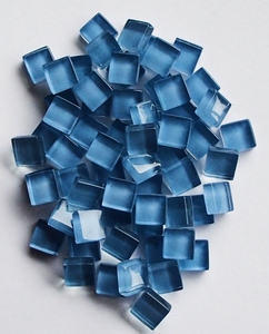 Crystal Mosaic Tiles 10mm Pastel Blue - MACS Mosaics