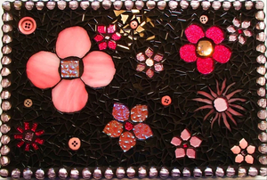 Products: Pretty in Pink Mosaic Art - MACS Mosaics