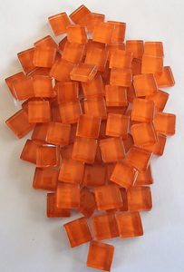 Products: Crystal Mosaic Tiles 10mm Orange - MACS Mosaics