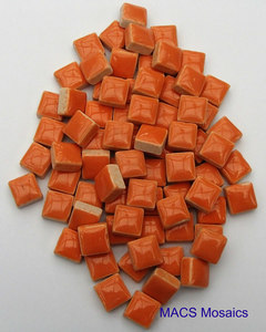 Products: Ceramic Mosaic Tiles 10mm Orange - MACS Mosaics