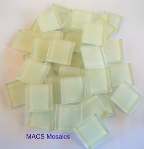 Crystal Mosaic Tiles 23mm White - MACS Mosaics