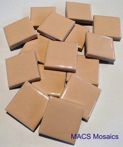 Ceramic Mosaic Tiles 25mm Pink - MACS Mosaics