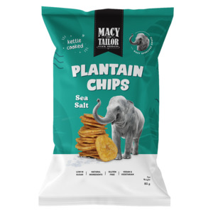 Products: Plantain Chips - Sea Salt - Macy and Tailor