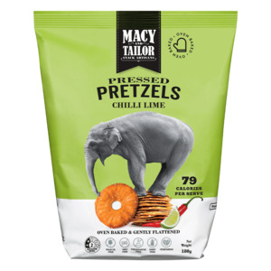 Pressed Pretzels - Chilli Lime - Macy and Tailor