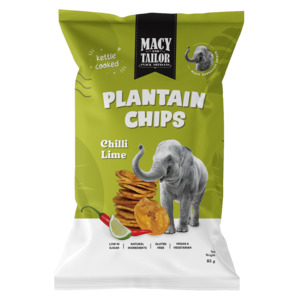 Plantain Chips - Chilli Lime - Macy and Tailor