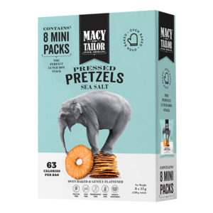 Products: Pressed Pretzels Multi Pack - Sea Salt - Macy and Tailor