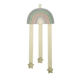 Wallhanging/Clip Holder - Pastel Rainbow