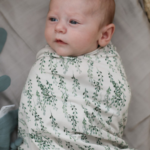 Burrow Be: Stretchy Swaddle - String Of Pearls