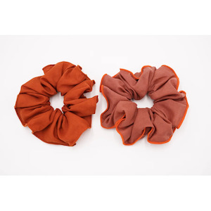 Grech Co: Hair Scrunchie Set - Mallow & Tierra