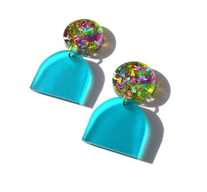 Hagen Co: Earry Fairy Earrings - Teal