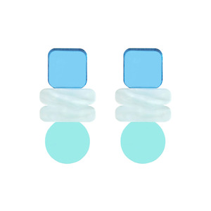 Natalie Lea Owen: Lola Earrings - Blues