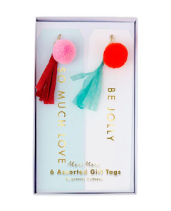 Meri Meri: Christmas Gift Tags - Pack of 6