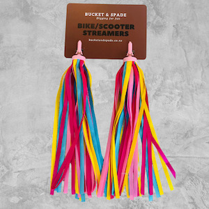 Baby Child Play: Handlebar Streamers - Rainbow