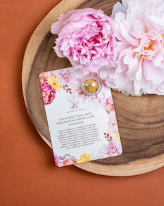 Better Tea Co: Blooming Tea Ball Affirmation Card