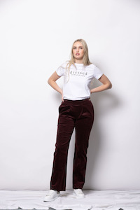 Nursing Friendly: Icon Pant - Claret