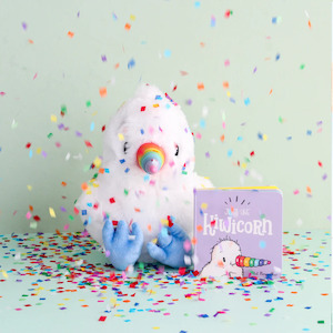Kiwicorn Plush Toy + Just Like Kiwicorn