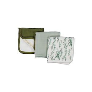 Baby Care: Wash Cloth Set of 3 - String of Pearls