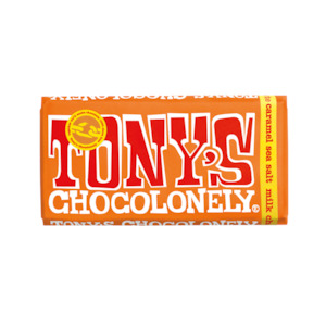 Mothers Day: Tony's - Caramel Sea Salt Milk Chocolate
