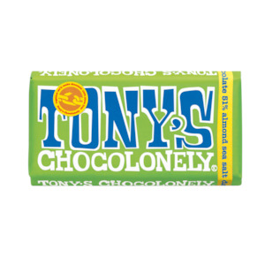 Mothers Day: Tony's - Almond Sea Salt Dark Chocolate