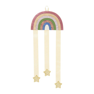 Wallhanging/Clip Holder - Ziggy Rainbow
