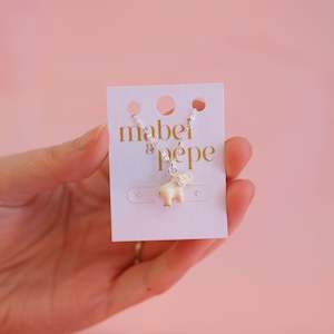 Mabel Pepe: Dumbo Necklace - Siver