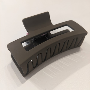 Classic Hair Claw Grip - Coffee