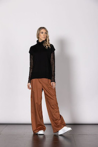 Dressed: Merino Vest - Black