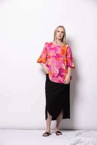 Dressed: Direction Top - Blush Strokes