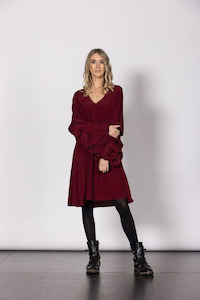 Dressed: Love Story Reversible Dress - Merlot