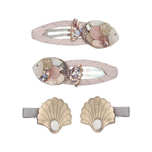 Mimi Lula: Hair Clips - Fishies & Shells