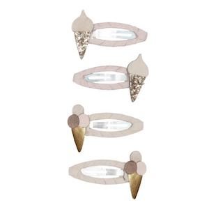 Mimi Lula: Hair Clips - Ice Cream Seaside