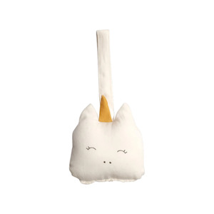 Fabelab: Unicorn Animal Rattle - Natural