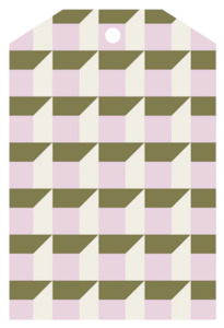 Lettuce: Gift Tag - Grid