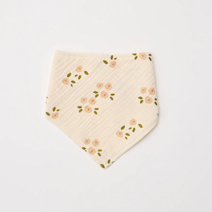 Baby Care: Organic Dribble Bib - Daisy