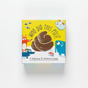 Grown Up Games: Who Did This Poo - Matching Memory Game